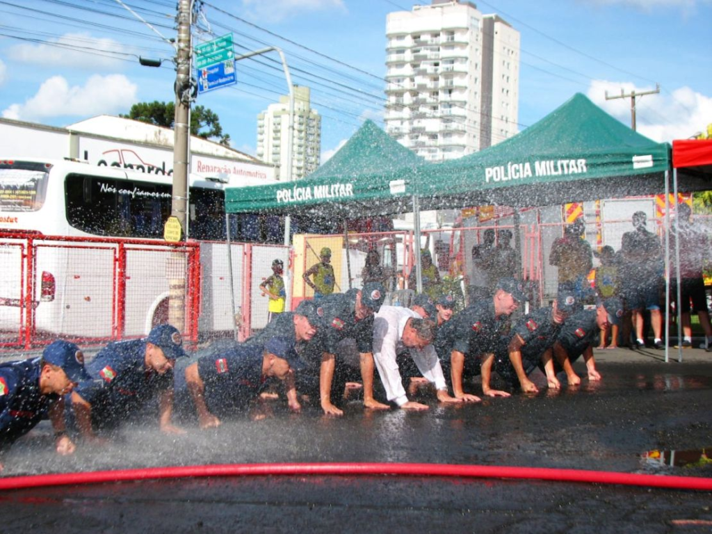 Solenidade em Canoinhas Corpo de Bombeiros Militar