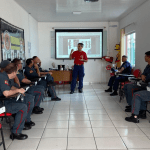 Bombeiros do batalhão de Canoinhas participam de treinamento de atendimento pré-hospitalar
