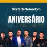 Canoinhas terá programação de aniversário no dia 12 de setembro